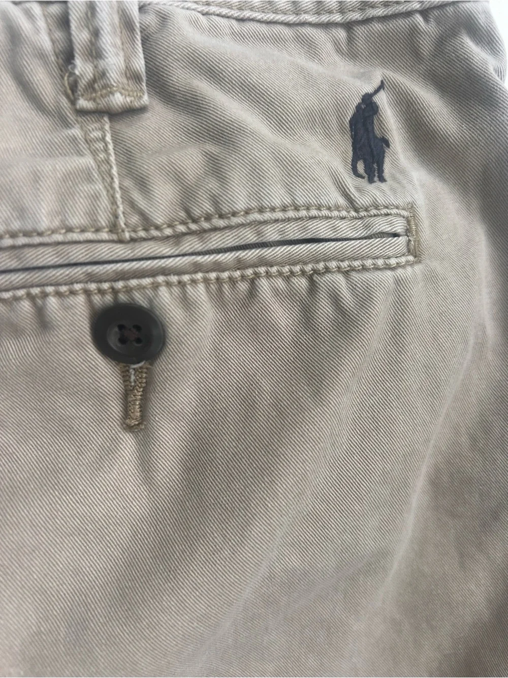 Polo Ralph Lauren Men’s Relaxed Fit Khaki Chino Shorts Size 33